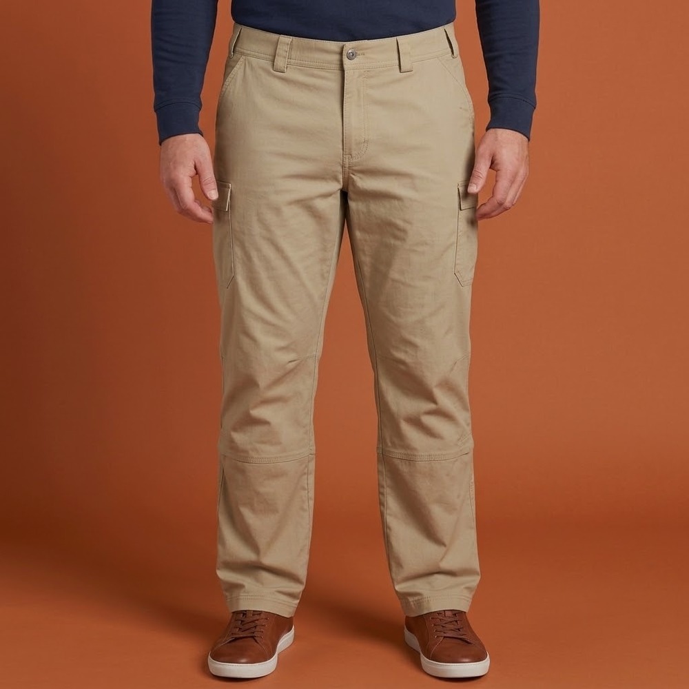 Duluth Trading‎ Men's Tan Cargo Hiking Pants Utility Outdoor 42